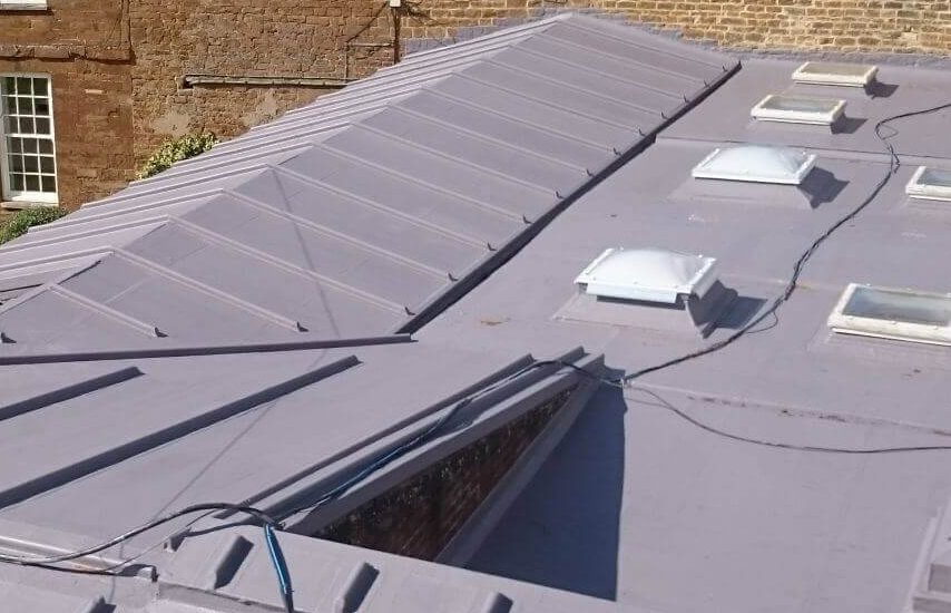 roger coy parntership leicester architects roof work